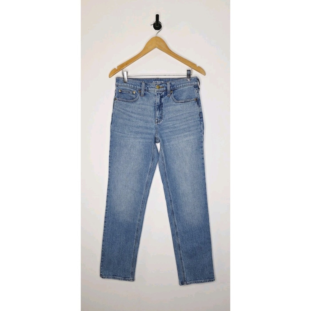 J.Crew Mid-Rise '90s Classic Straight Jeans in Women's Size 26